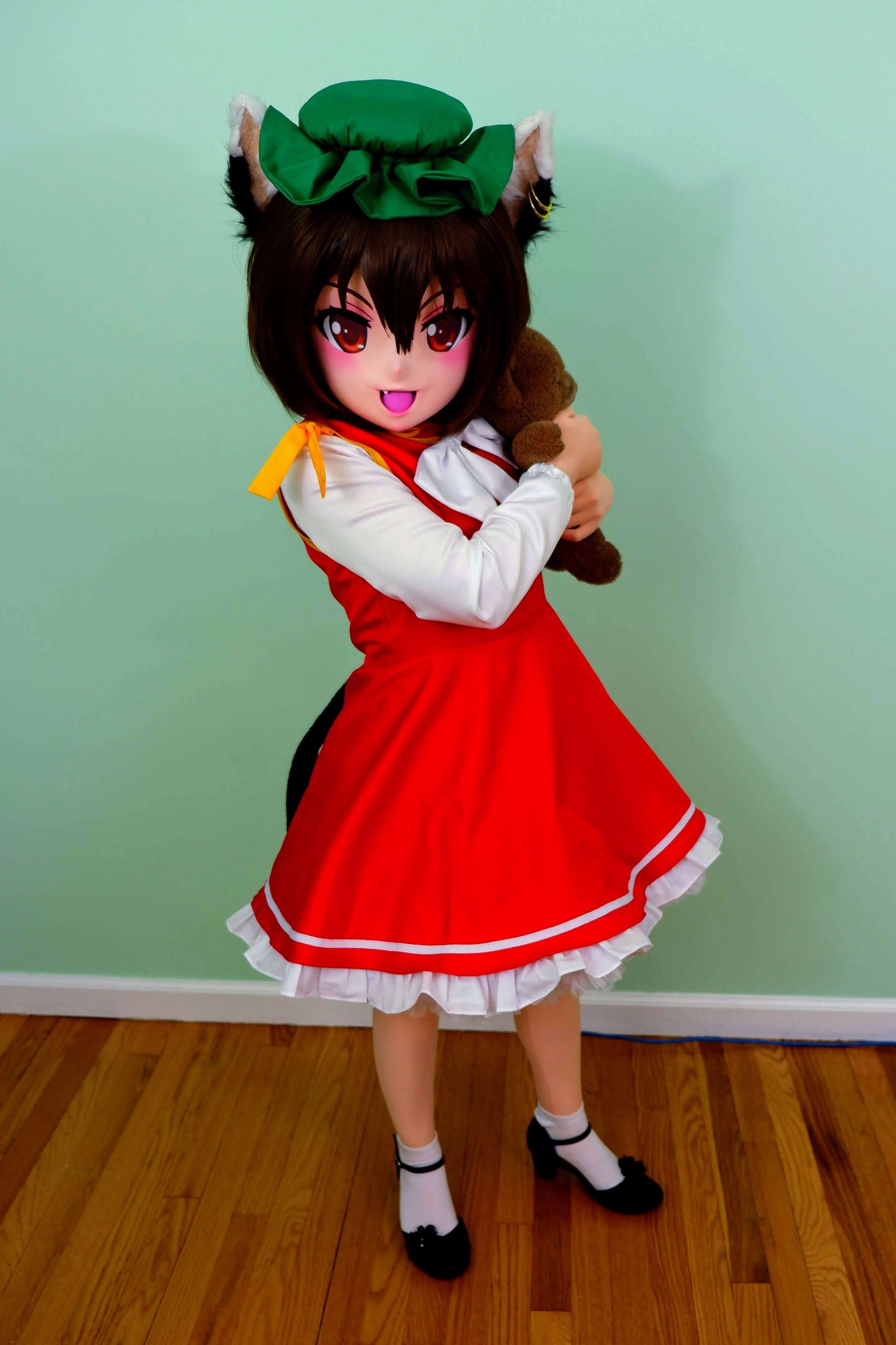 Chibikigu My Teddy Bear 私のテディベア Tekkigu Damekigurumi 橙 東方project キグルミ Chen Touhouproject Kigurumi Teddybear テディベア T Co Syepxee8jn Twitter