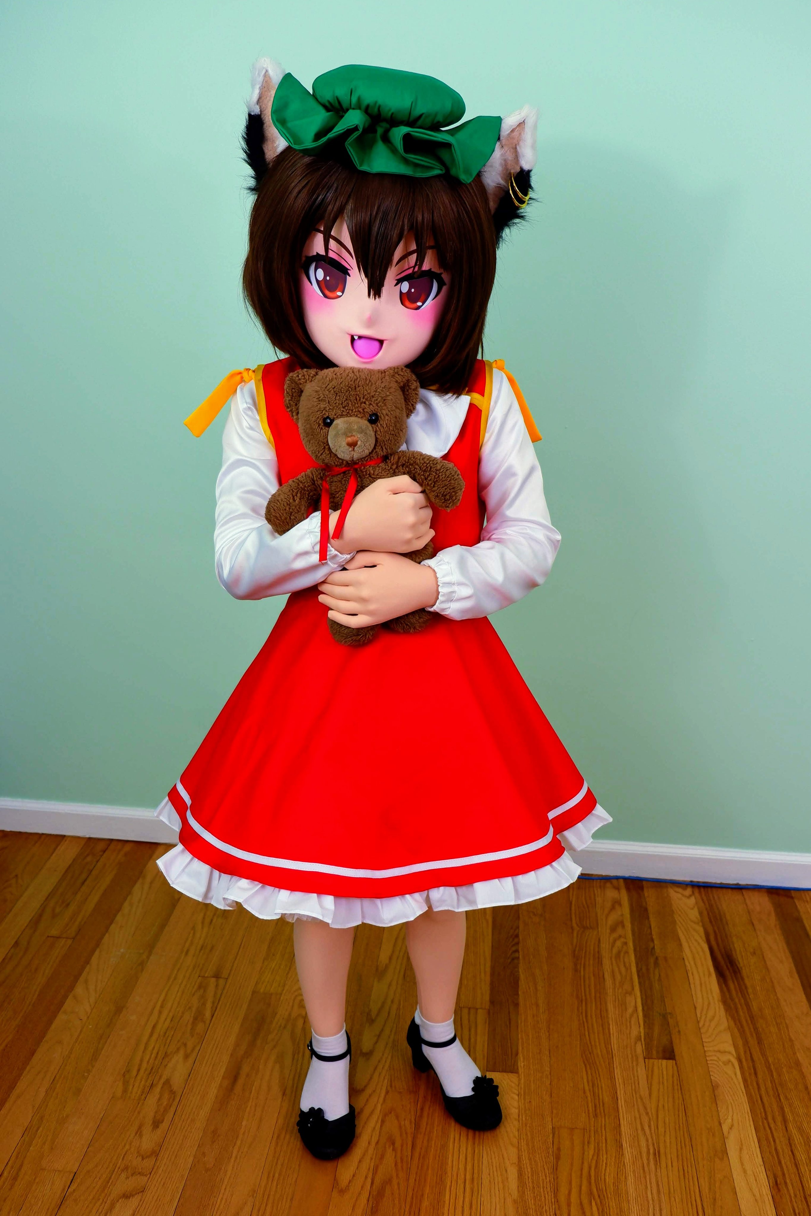 Chibikigu My Teddy Bear 私のテディベア Tekkigu Damekigurumi 橙 東方project キグルミ Chen Touhouproject Kigurumi Teddybear テディベア T Co Syepxee8jn Twitter