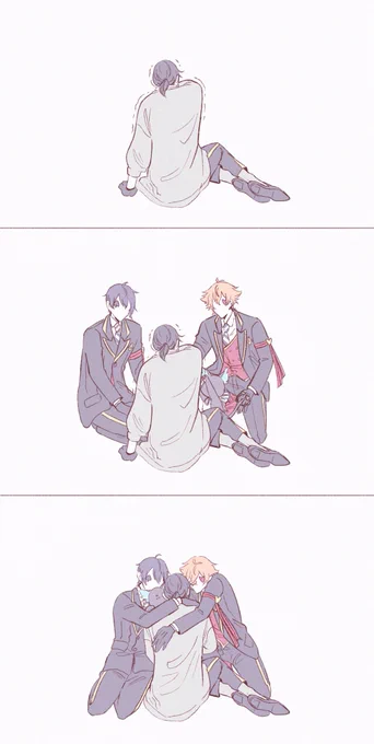 [twst oc] a 3 panel comic.. #twstプラス 