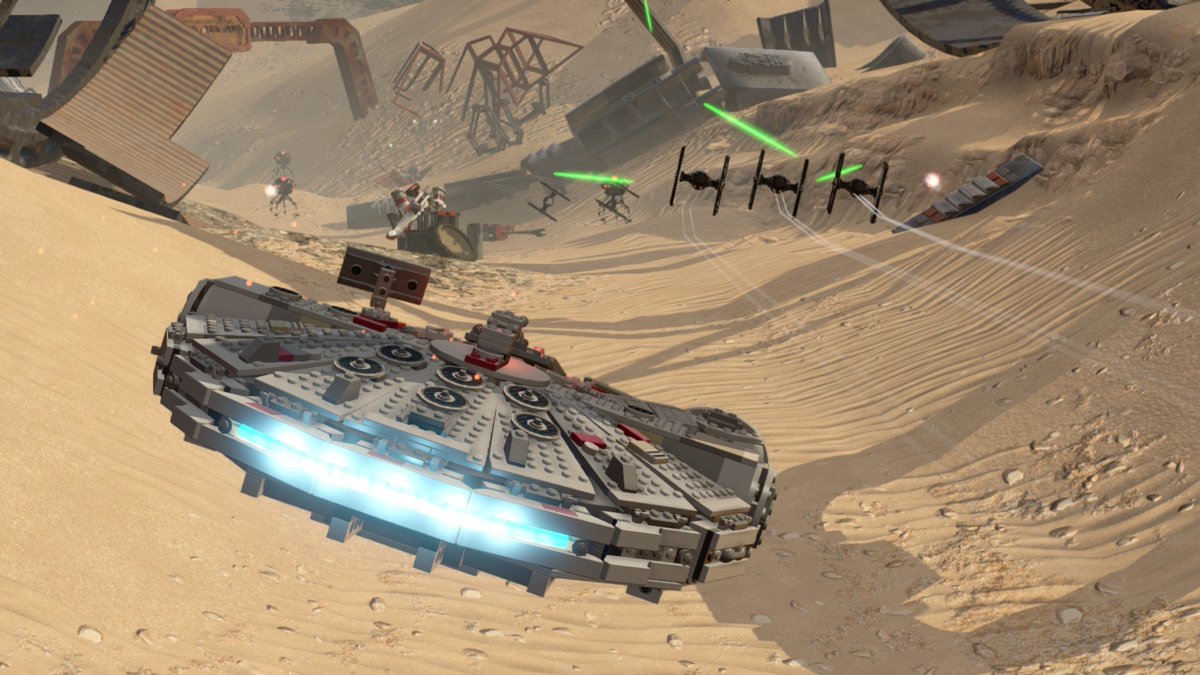 2016Lego Star Wars: The Force Awakens, still by  @TTGames