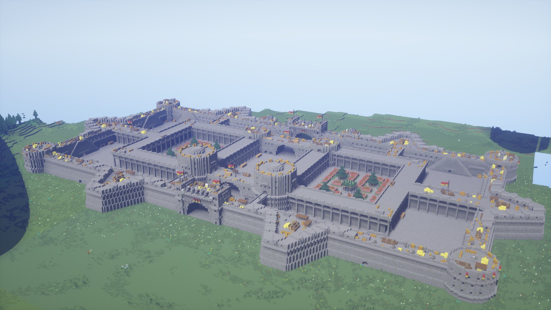 リンリン マイクラで初の要塞を作りました ヴォー要塞などを参考に 第一次世界大戦期をイメージして制作しました マイクラ でww1要塞を作ってる人はあまり見受けられなかった上に 自分の初建築なので ほとんど手探り状態でした 戦車なんかを中に