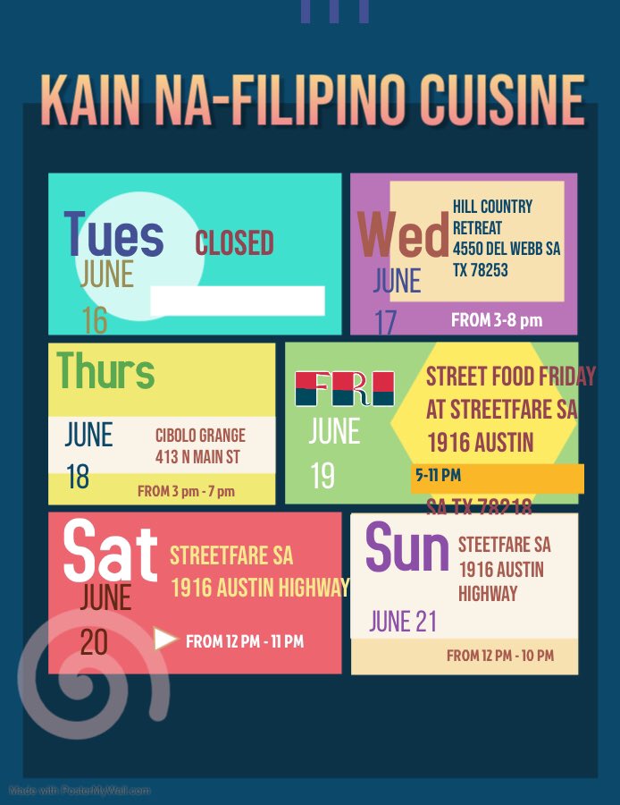 na_kain's tweet photo. #filipinofoodinsanantonio #foodtruck #Foodie https://t.co/Re0HHxh3Tf