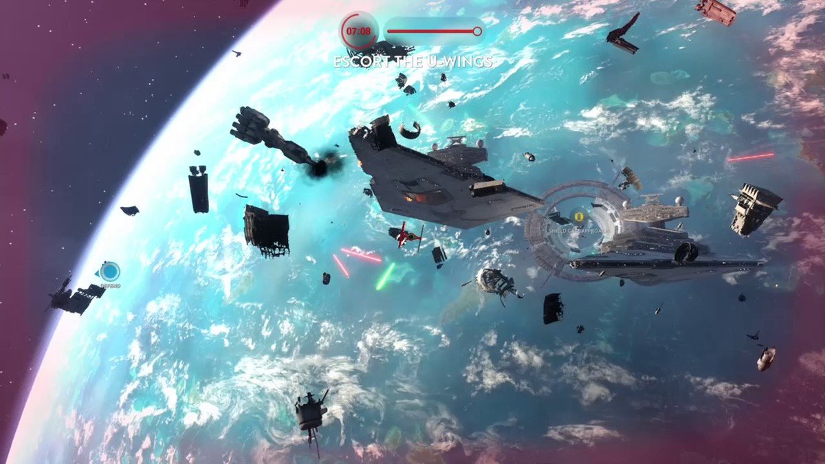2015LucasArts doesn't exist anymore. Time jump! A new era with Star Wars Battlefront by  @EA_DICE A feast for the eyes. But incomplete. Some space levels added in 2016.