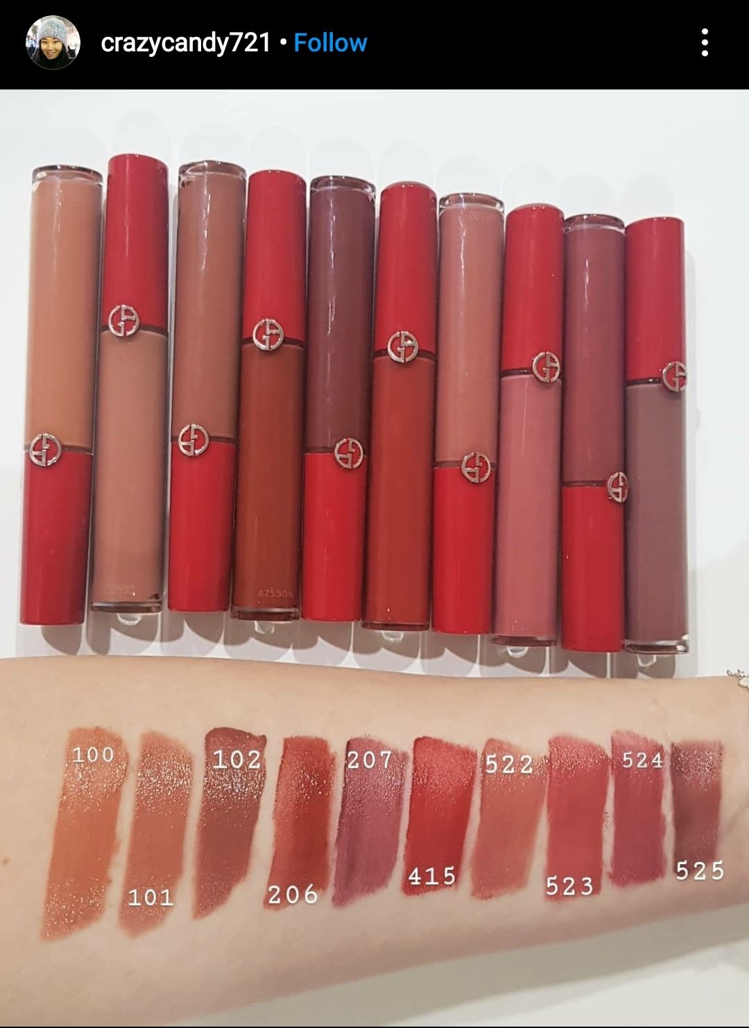 Giorgio armani lip maestro cheap 414