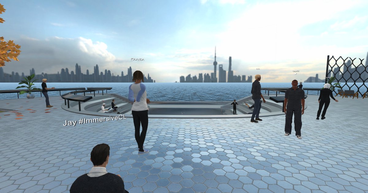 bryanbma's tweet image. Looks like we have Shanghai in the backdrop for #ViveNextNormal. Last time at #V2EC2020 it was more San Francisco-ish