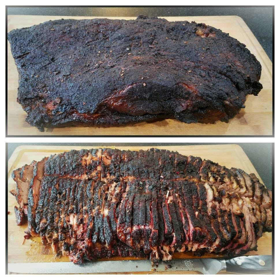 Ronjob1's tweet photo. A little 19 hour smokefest for @BlakeCapperauld 's #brisket Enjoy that Blake! https://t.co/muKBQShZIP