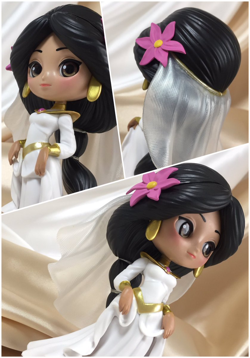 Qposket Dreamy Style ジャスミンの白いウエディングドレスをげっと