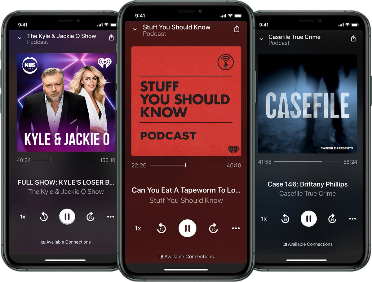 ARN’S IHEARTPODCAST NETWORK AUSTRALIA IS THE #1 PODCAST PUBLISHER

Read more here: bit.ly/3d9wSzL

#arn #iheartradio #podcasts