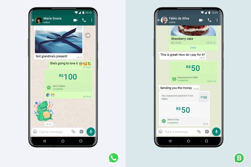 dsmpkt2's tweet photo. Los envíos de dinero por Whatsapp son una realidad, por ahora solo en Brasil 🇧🇷 pero los envíos en México 🇲🇽 están cada vez más cerca. 😉
Que tanto utilizarlas este servicio?? 🤔
#WhatsApp #Covid_19 #QuedateEnCasa #DSMPKT2 https://t.co/46G3Z38q5A