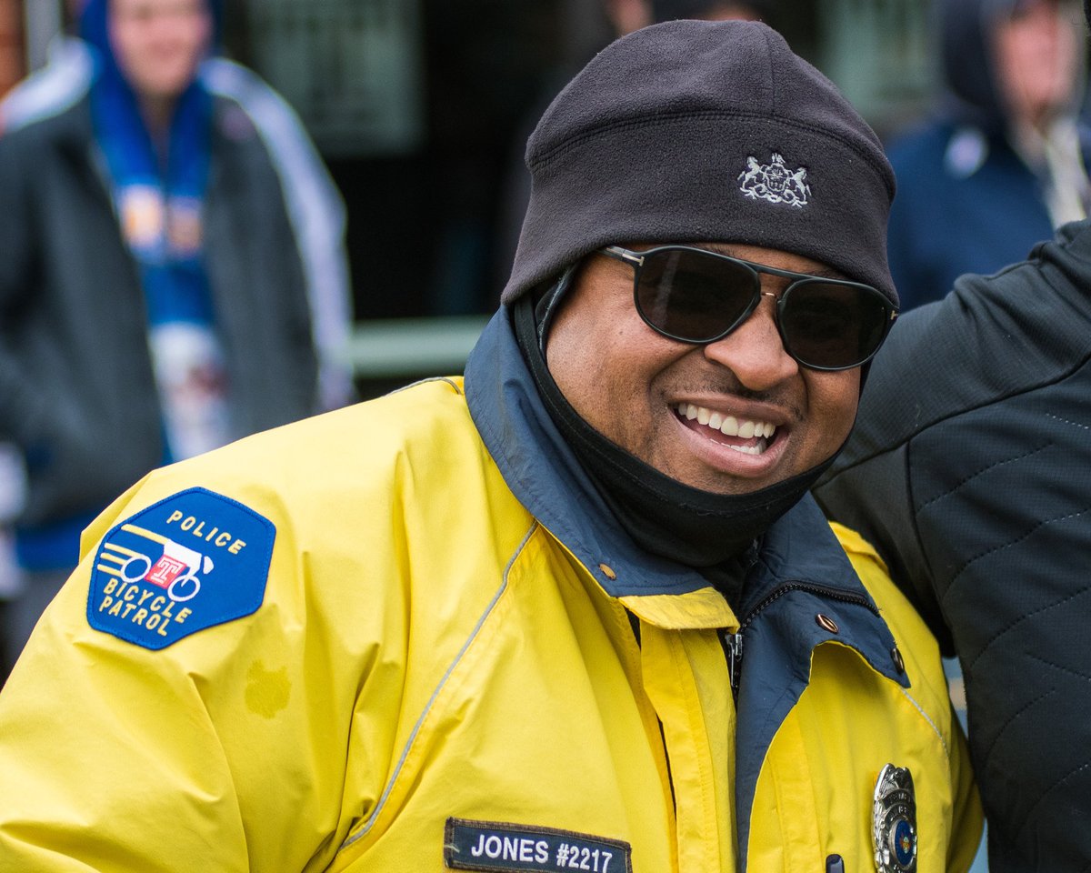 JSGarbRPh's tweet image. Will miss Jonesy's bear hugs. A genuinely caring, compassionate human. I always searched for him at The Liacouras Ctr before games to reassure myself that there are still people in this world who care. It won't be the same on game day. RIP @JimJones_58