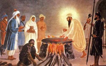 Sanatani Hindus & My Sikh friends today..
The Mughal Emperor Jahangir ordered to be tortured and sentenced to death to the fifth Sikh Guru Arjan Dev on 16th June,1606. Accordingly,on June 16th every year, the Sikhs commemorate the martyrdom of #GuruArjanDev 🙏🏻

@seriousfunnyguy