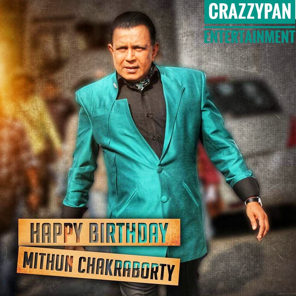 Wishing Mithun Chakraborty a very Happy Birthday

#bollywood #MithunChakraborty #HappybirthdayMithunChakraborty #HbdMithunChakraborty
