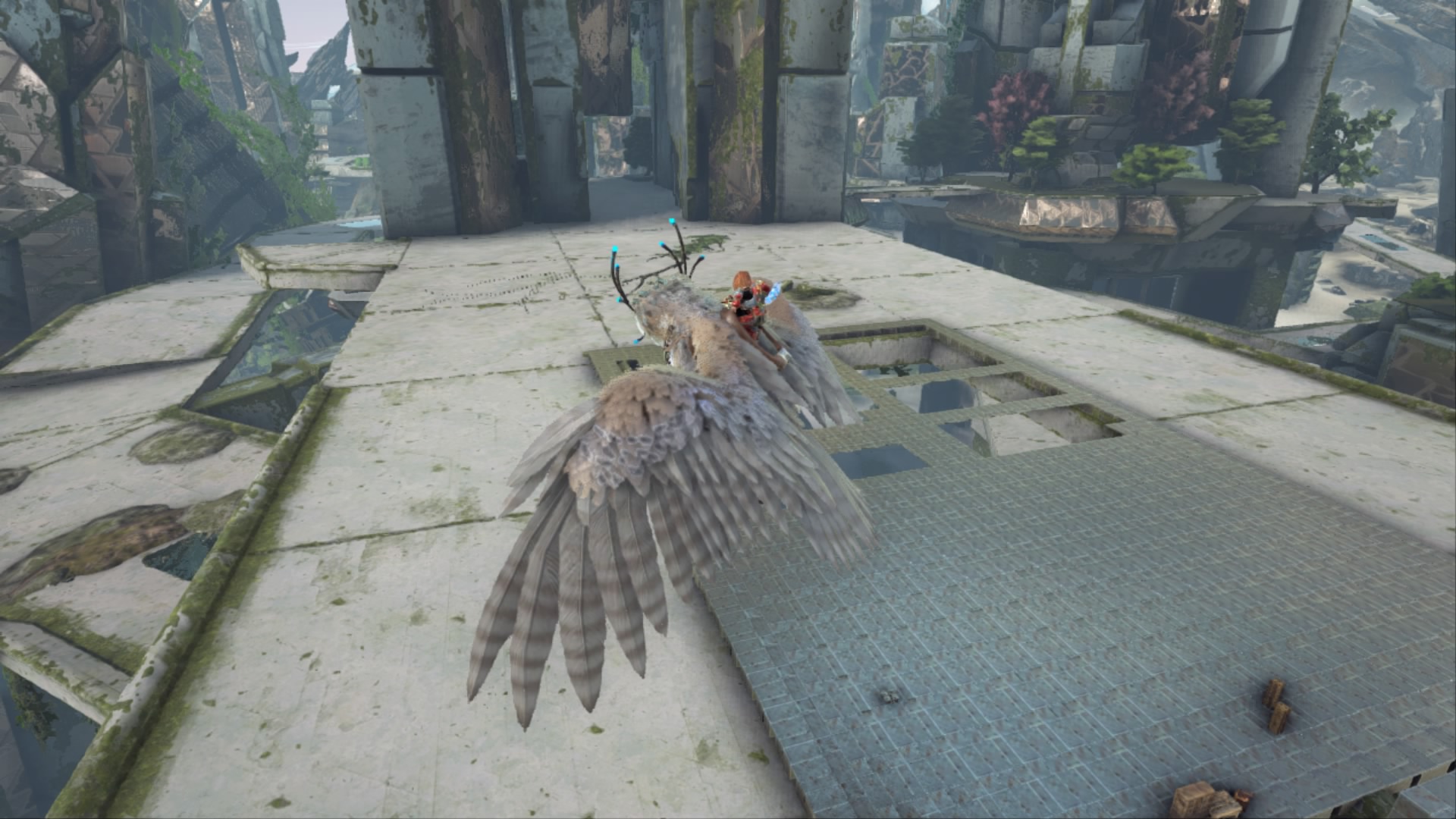 Twitter 上的 Asshu Game トラメン専用ブリーディング拠点場所 高い場所にと言う事でこの場所選んだけど 道路中央に開いてる穴埋め思ったより大変だった オール鉄で塞ぎます Ark 建築 Ps4share T Co Ock5qcvyxb Twitter