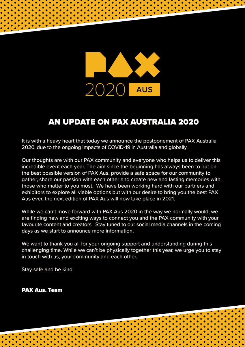 PAXAus's tweet image. 