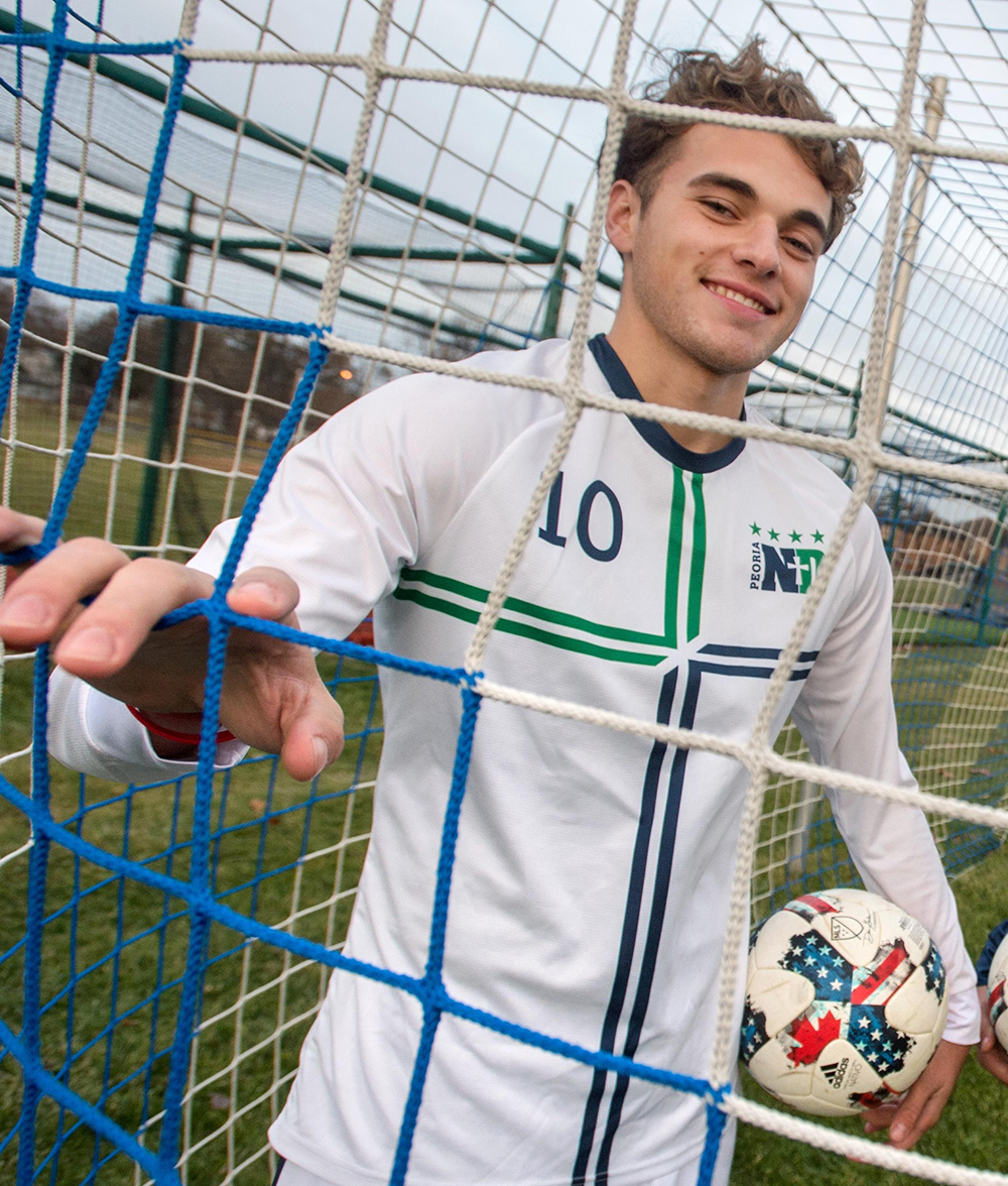 pjstarsports's tweet photo. Who is the #CentralIllinoisPreps boys athlete of the year?

🏆 Noah Madrigal, Notre Dame
🏆 Alex Merlo, IVC
🏆 Weston Walker, PCS

You'll find out soon! We're 1️⃣ day away from the Best of Central Illinois Preps on-demand live awards show at https://t.co/dPuWVnI9OC #pjspreps https://t.co/TQaD19QisV