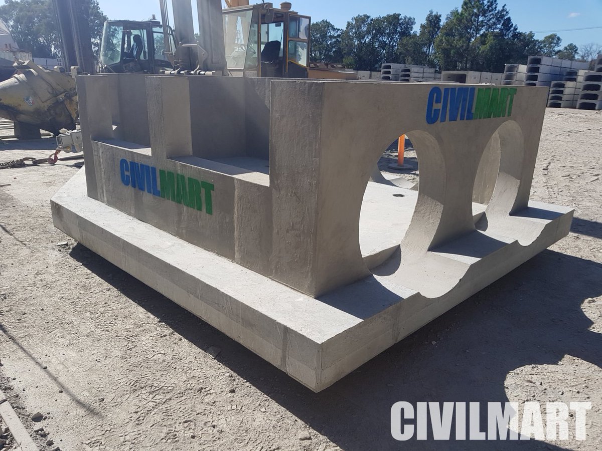 CivilmartGroup's tweet photo. These custom stormwater pits are 2.3m high and weigh an incredible 18 tonne!
 
Civilmart recently delivered these pits for Gold Coast project. If you have have a custom precast project coming up, get in touch with the Civilmart team today https://t.co/NIGhCaWtvn