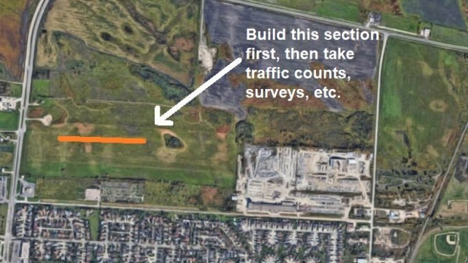 Anyone up for building the Chief Peguis Extension, one baby step at a time? https://www.dearwinnipeg.com/2020/06/15/welcome-to-twin-peaks/