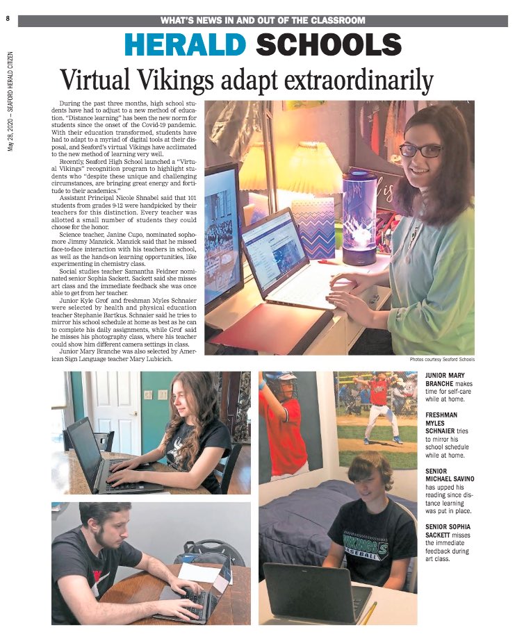 Seaford High School tweet media