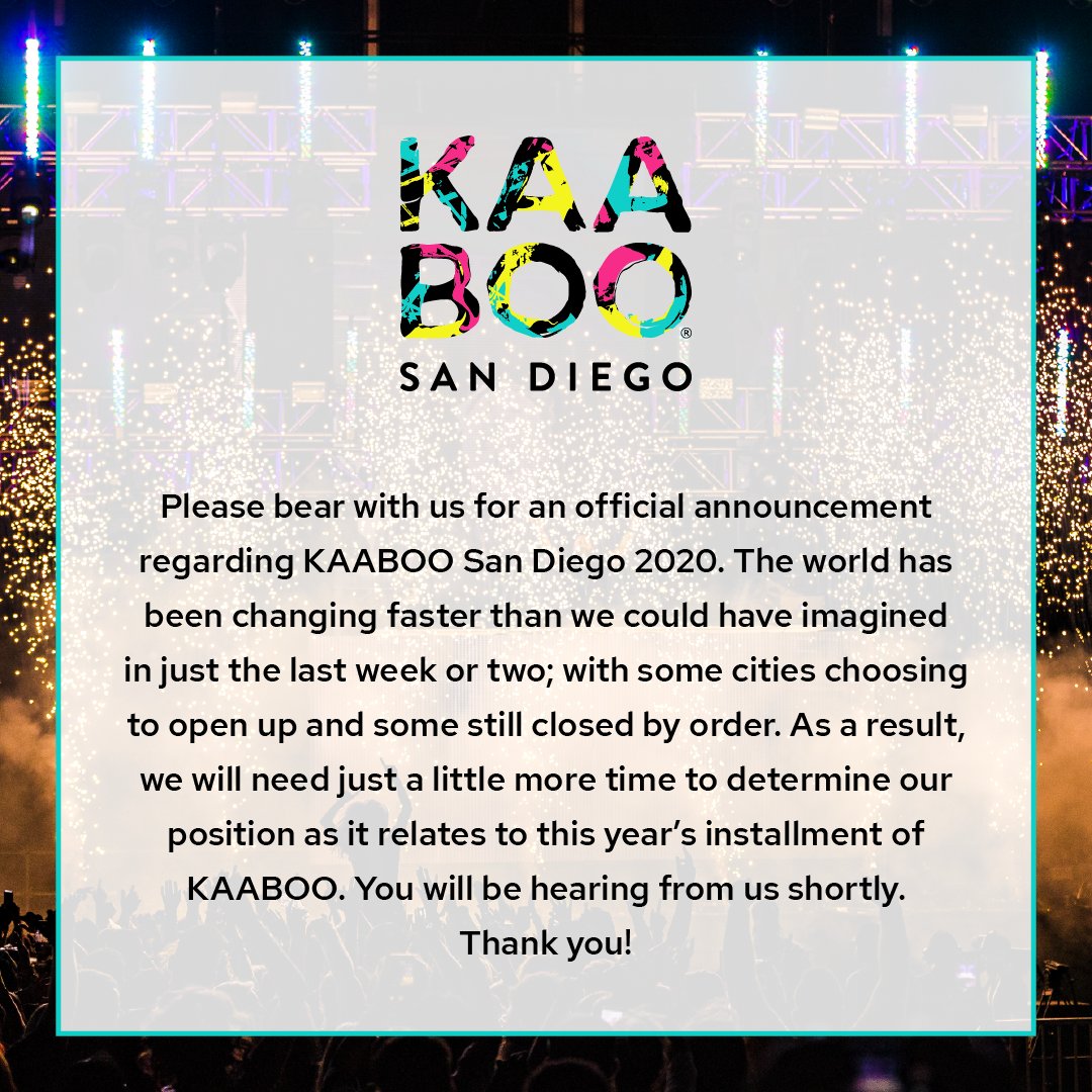 KAABOO San Diego (@kaaboosandiego) on Twitter photo 