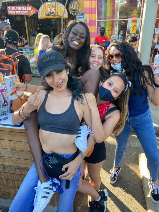 Protest in WEHO yesterday @KittyJaguarXXX it was such a beautiful sight to see people from all backgrounds<a class="tags" target="_blank" title="On Twitter" href="/?out=eyJ0eXAiOiJKV1QiLCJhbGciOiJIUzUxMiJ9.eyJpYXQiOjE3MjEyODQzODgsImlzcyI6InR3cG9ybnN0YXJzLmNvbSIsIm5iZiI6MTcyMTI4NDM4OCwiZXhwIjoxNzUyODIwMzg4LCJyZWRpcmVjdF91cmwiOiJodHRwczovL3R3aXR0ZXIuY29tL0tpdHR5SmFndWFyWFhYIn0._mtgEIelaFCL2HmIh3gVbiV-v8Ruc3NpKAqhb2JH_Bb8rkzmZI1N-rh62gbENhkpa7PlJCkjKKa8g_r8aw2Reg">@KittyJaguarXXX</a>