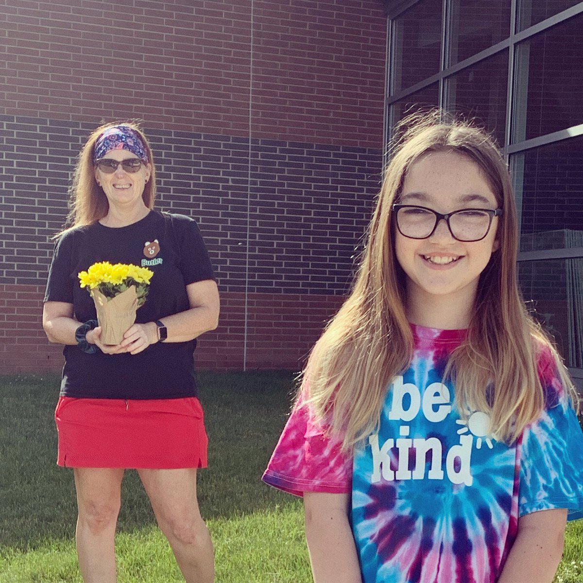 Sixth graders came back to Butler for a final drive-by. It was happy and sad to see my kids again. Missed the hugs but nice to see the smiles. <a href="/CBButlerElem/">Butler Elementary</a>