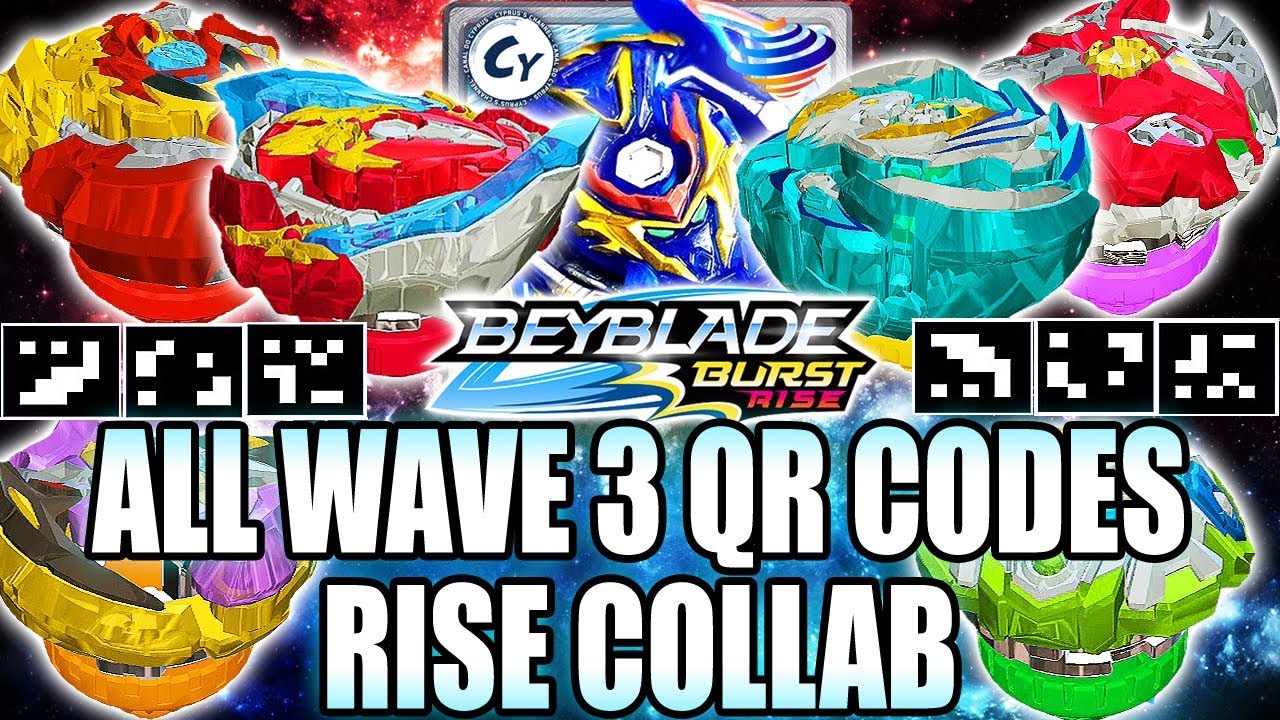 all wave 1 beyblade burst turbo qr codes !!!