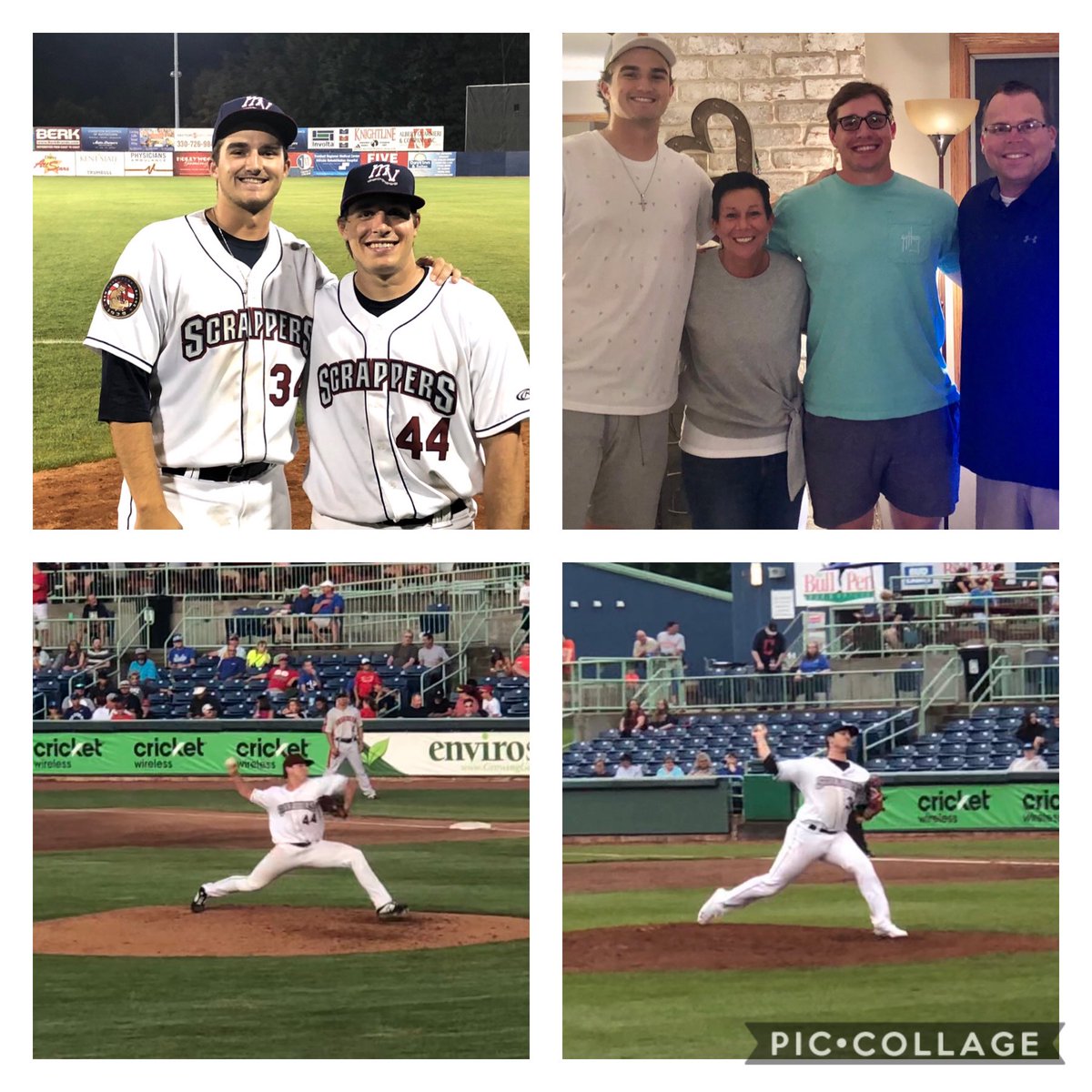 1 year since these guys joined the fam and made their short season debuts! Never a dull moment last summer with these fun, personable, &amp; extremely talented ball players. Miss you ⁦<a href="/EthanHankins/">Ethan Hankins</a>⁩ &amp; ⁦<a href="/Brian_Eichhorn/">Brian Eichhorn</a>⁩.💙Sure miss the game too.⁦ <a href="/mvscrappers/">Mahoning Valley Scrappers</a>⁩