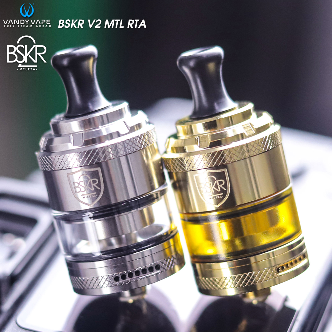 New Item! Vandy Vape Berserker V2 MTL RTA ⚡️ 24mm diameter ⚡️ 3ml #ejuice  capacity ⚡️ New base design ⚡️ Any puff style of your choice ⚡️ Variable  setting of the bottom