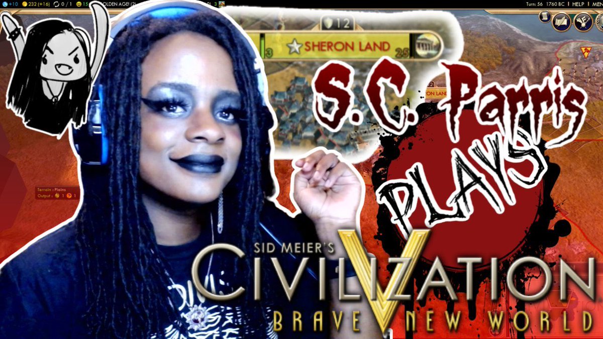 writingvampires's tweet image. Coming this week to Patreon and Youtube. Lol idk when tho. 🤨

YouTube.com/sheronparris

#CivilizationV