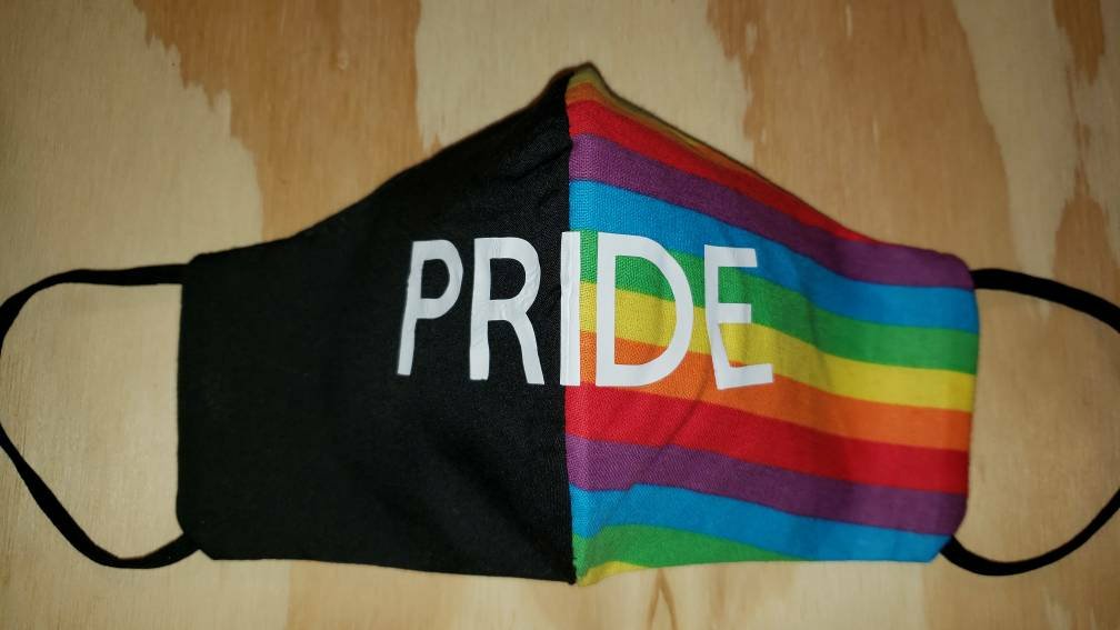 Jowaller69's tweet photo. Excited to share the latest addition to my #etsy shop: Show your Pride FaceMask #black #lgbtqpride #rainbow #adult #historicalperiod #facemask #lgbt #blacklivesmatter #blm https://t.co/cs9H6XWDOh https://t.co/UMYR9fkgAR