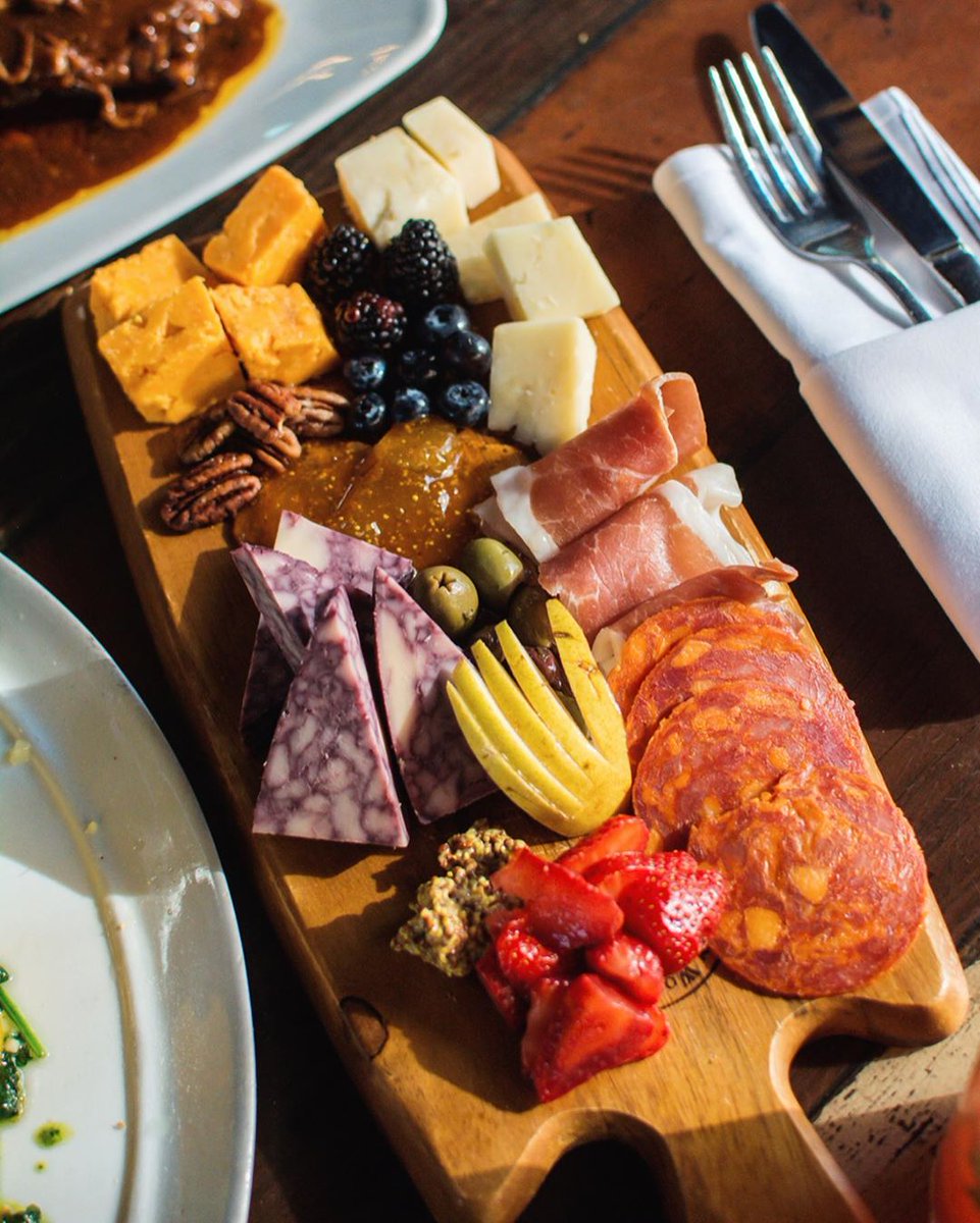farmerstablesd's tweet photo. Locally sources meats and cheese to start your meal! 🍏🧀 Ask your server about today's selection! 
📸lauren.pak https://t.co/hLTTYEj6yk