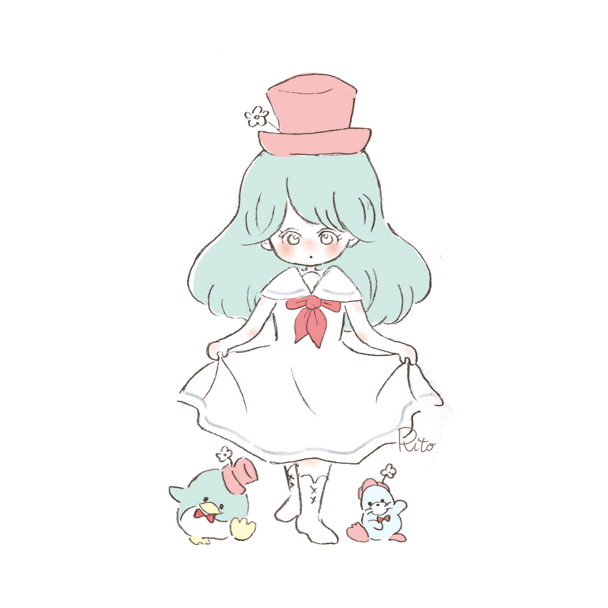 りと Literone2222 タキシードサム タキシードサム サム サムくん チップ サンリオ コーデ コーデイラスト 女の子イラスト ゆるいイラスト さんりお サンリオピューロランド さんりおぴゅーろらんど サンリオキャラクターズ サンリオ