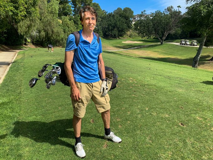 "What A Wonderful World"  Great breakfast and a nice round of golf in the sun, but best of all: The lockdown