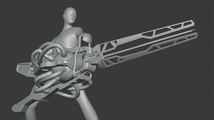 武器デザインのtwitterイラスト検索結果