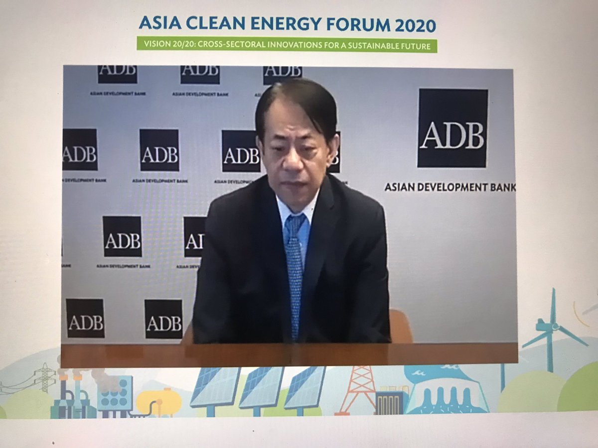 MerseyCraig's tweet photo. Looking forward to a great @ACEF_Forum ! Listening to President Asakawa discuss @ADB_HQ’s clean energy initiatives. https://t.co/b7Wc9jjPgM