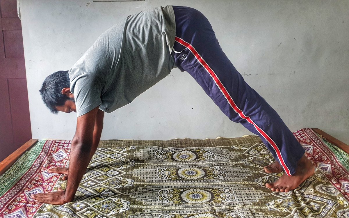 ajubhat's tweet photo. "Yoga is the journey of the self, through the self, to the self." -- The Bhagavad Gita

#CSCpeYoga https://t.co/kcwEJ4tXD3