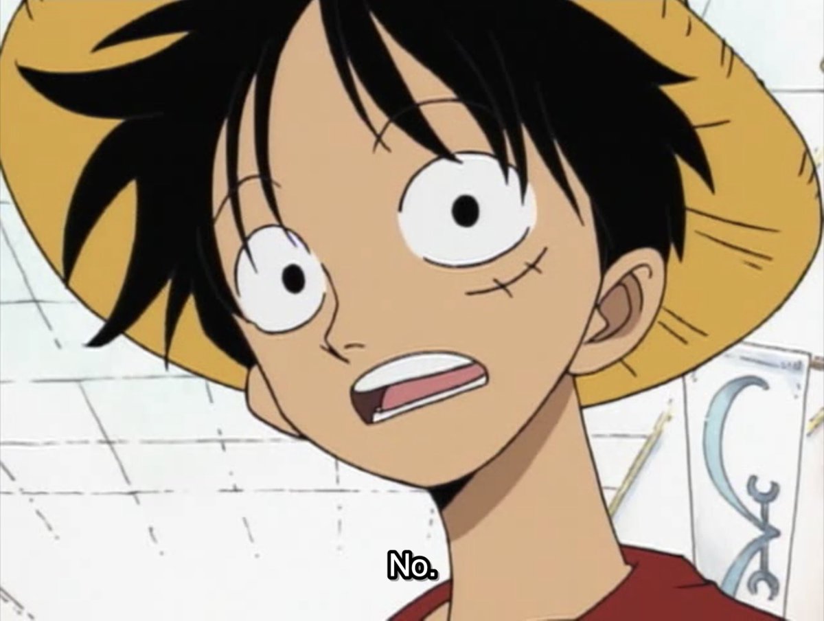 Don't forget Luffy isn't the hope of the universe, ally to good, nightmare to you. He's still a pirate, and doesn't play by the rules. Also this is just really funny.