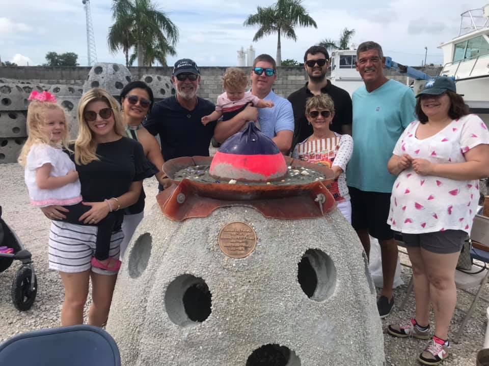 BrittanyonTV's tweet photo. It's hard to believe this was a year ago. Just as my grandparents wanted, we made a reef to memorialize them. It now sits in the bottom of the ocean. Check out my latest blog to learn more about the unique experience. It's called #EternalReefs. #Sarasota
https://t.co/zpATSSA2cv https://t.co/n8KVSHg8ug