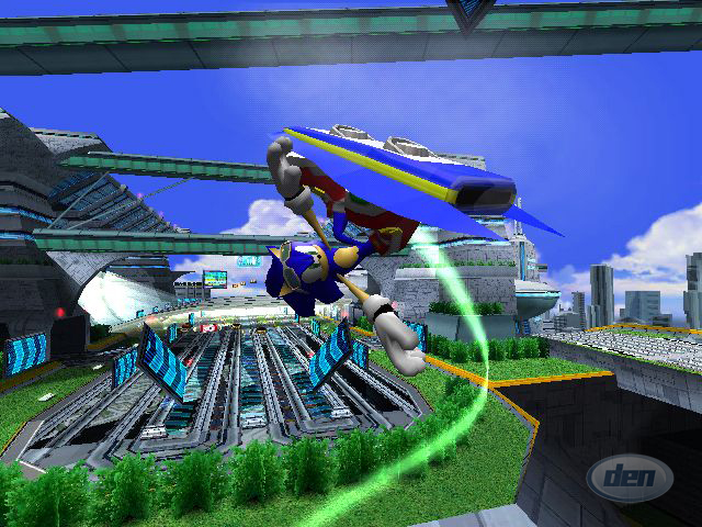 Stills from Sonic Riders