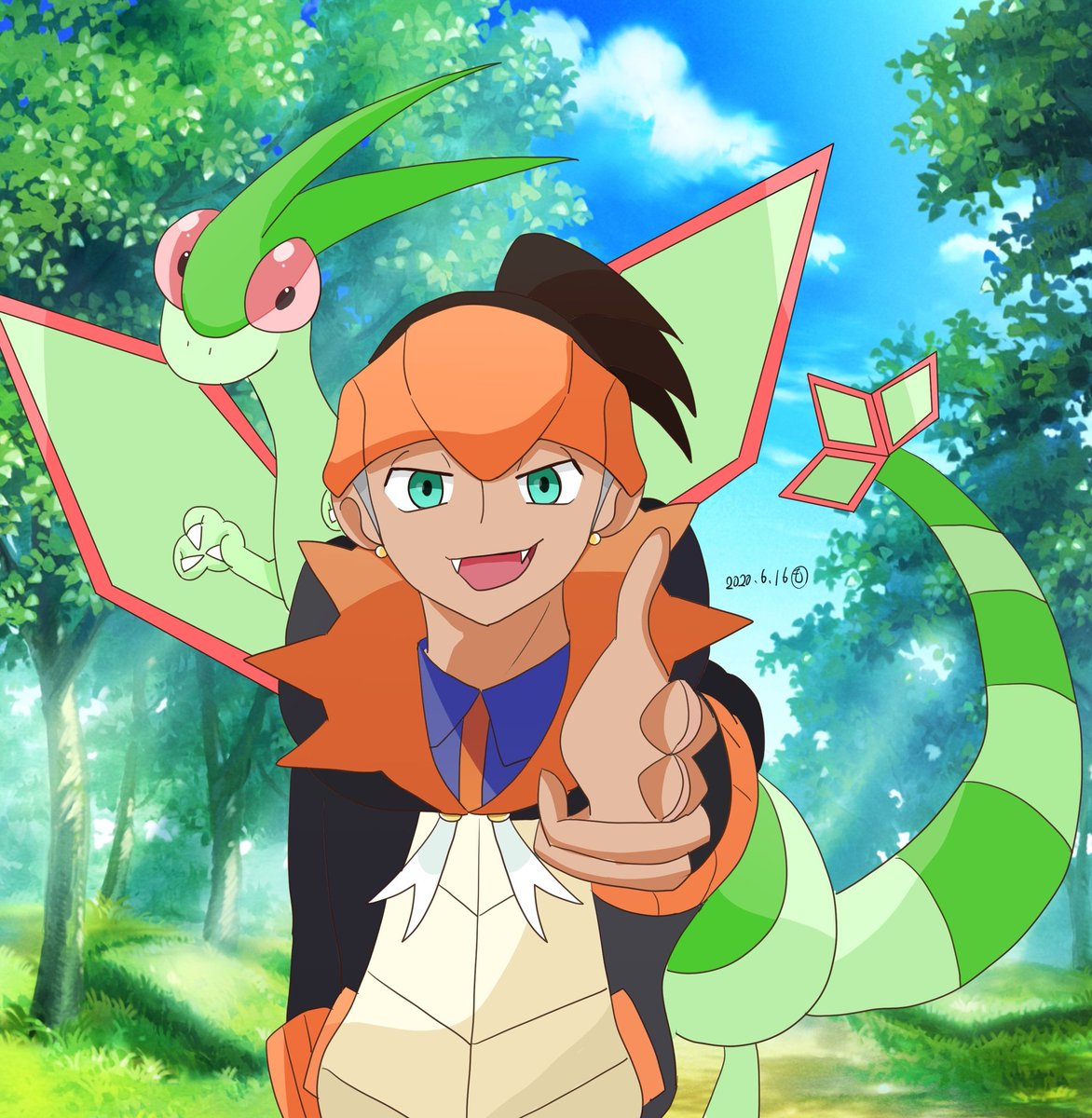 桃太郎 ポケモン剣盾のキバナさんとフライゴンです もっと透明感を出せるようになりたい イラスト練習 イラスト好きさんと繋がりたい ポケモン絵描きさんと繋がりたい 絵描きさんと繋がりたい 無題絵 イオフィエル 桃太郎 ポケモン剣盾のキバナさんとフライゴンです もっと透明感を出せるようになりたい イラスト練習 イラスト好きさんと繋がりたい ポケモン絵描きさんと繋がりたい 絵描きさんと繋がりたい 無題絵 イオフィエル