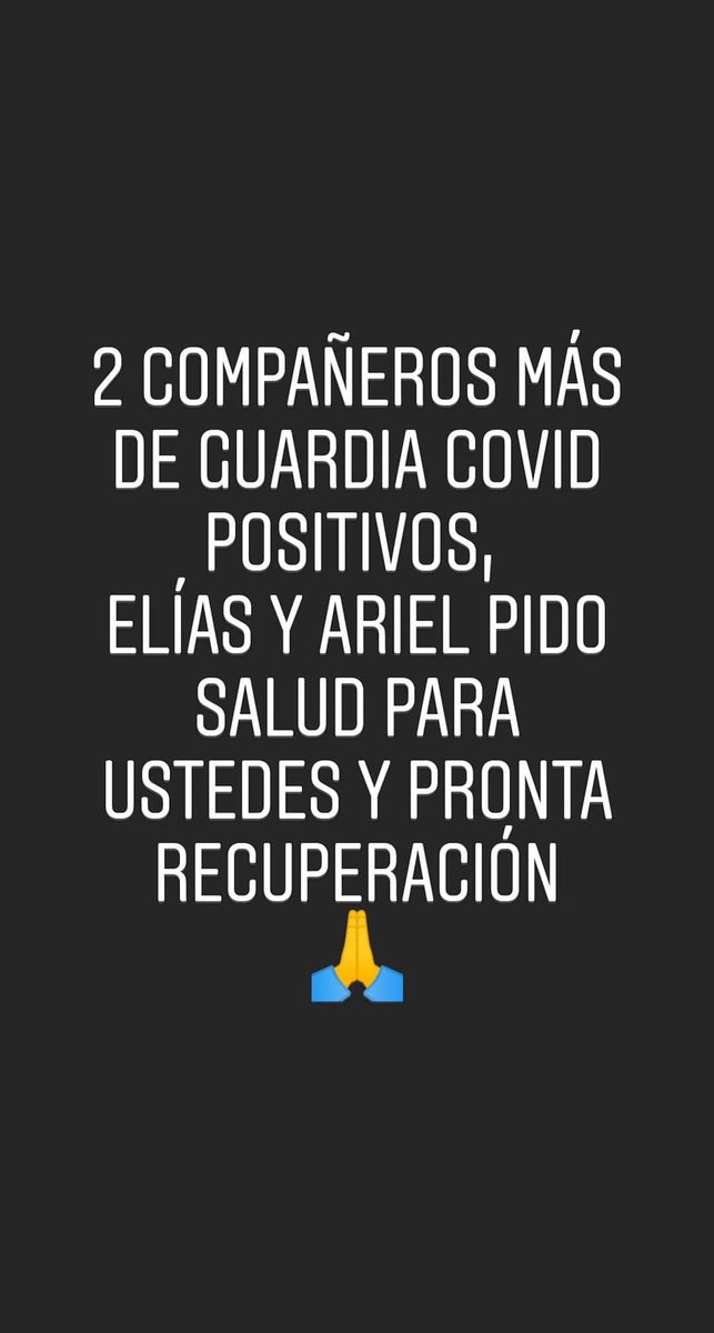 SaludGcba's tweet photo. Además una médica de uti y una trabajadora de limpieza. Les prohiben decir que son positivos y mal hacen trabajar igual @panteragrasa @MoreauLeopoldo @ https://t.co/aU9s4Lfq3K