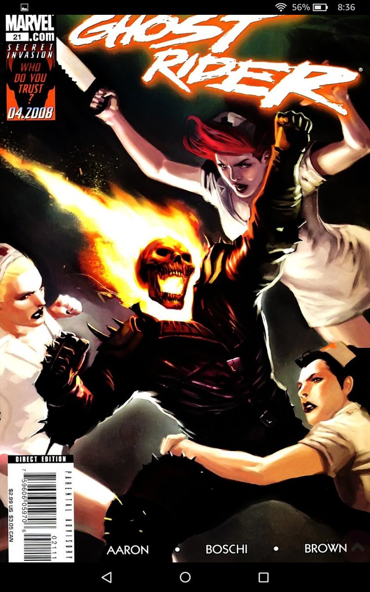 chainchomp87's tweet photo. Started my first ghost rider book it was recommended by @UpToTASK and so far I like it I feel like the first story was just https://t.co/6TlAixSdpK warm.up arc but entertaining for sure #ComicBookHitList https://t.co/yWKFiAyQYA