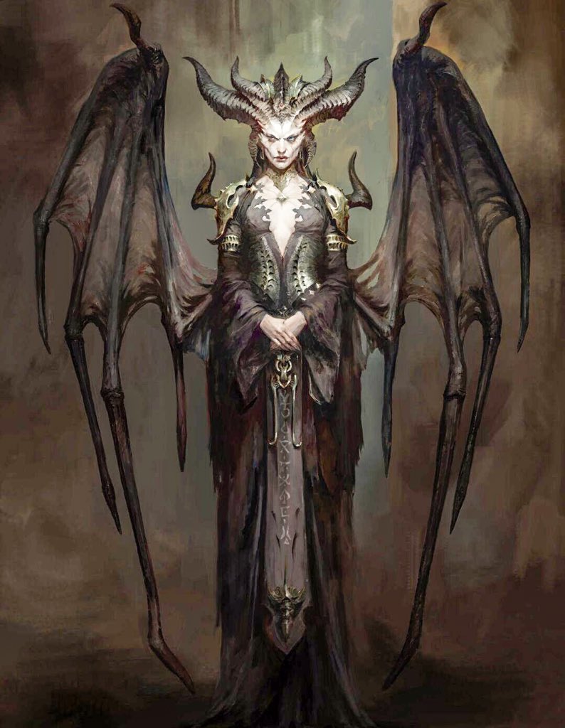 Ready to spread the devil's wings😈