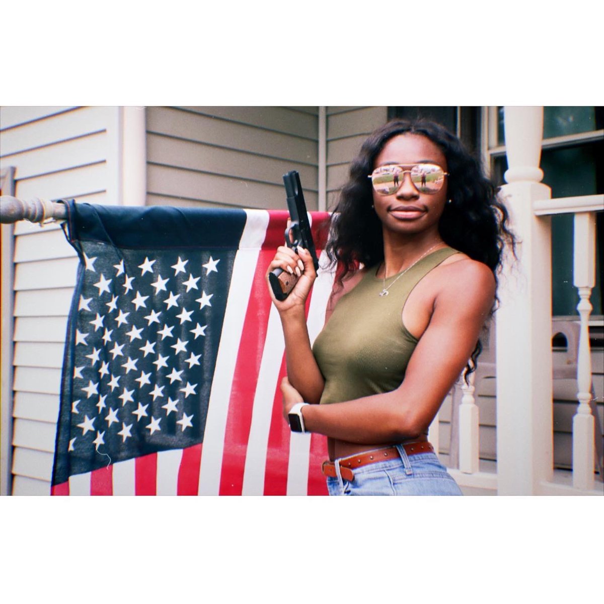 johnson_raegan's tweet photo. Officially a gun owner ⭐️ #2A https://t.co/Bl7rSXG3CS