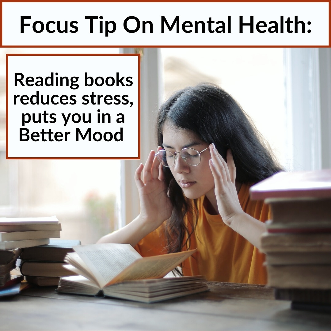 FocusedReaders's tweet photo. Reading reduces stress😟 and puts you in a positive and relaxed mood.😇 
Do you agree with this?🤔 
Liked our Content then 
Follow us - @ReadersFocus
Remember: "Books 📚 are the best friends👬 because they don't Complaints and don't Demand." 
Do you know any other benefits?
#book https://t.co/bkNFhNzukD