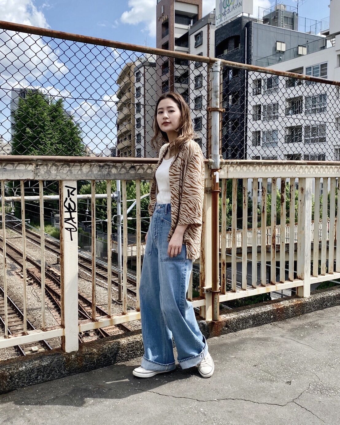 ディズニー　 moussy バンビ　スカジャン　アウター　クリスマス　古着　下北 ディズニー moussy バンビ スカジャン アウター クリスマス 古着