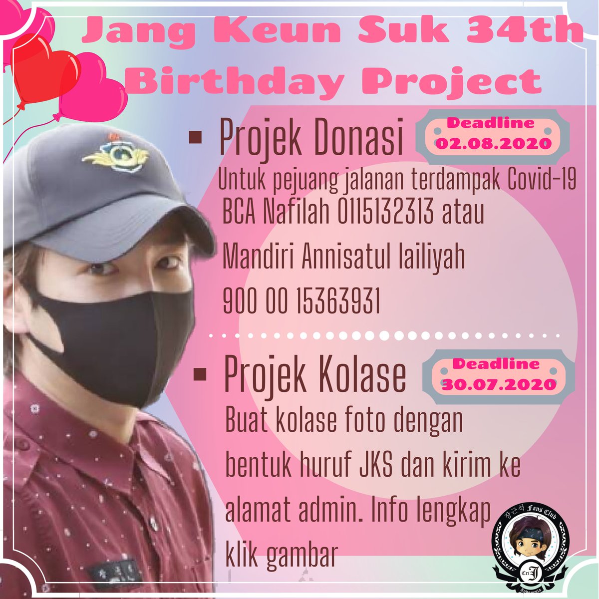 Annies Hey Eels Ikutan Projek Ultah Jks Dari Crijindo Yuk More Info T Co Dntpfuk53s