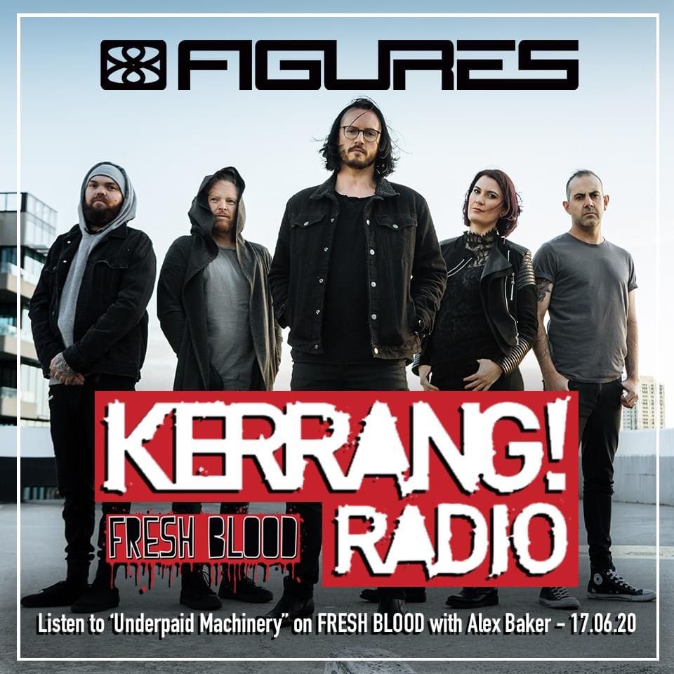 BandFigures's tweet photo. The international airplay continues! Tune in to @KerrangRadio Wednesday 10pm GMT or Thursday 7am AEST to hear UNDERPAID MACHINERY on Alex Baker's Fresh Blood show 

#newmusic #newsingle #kerrang #kerrangradio #alexbaker #freshblood #ukradio #incendiamusic https://t.co/3R3aL3krcZ