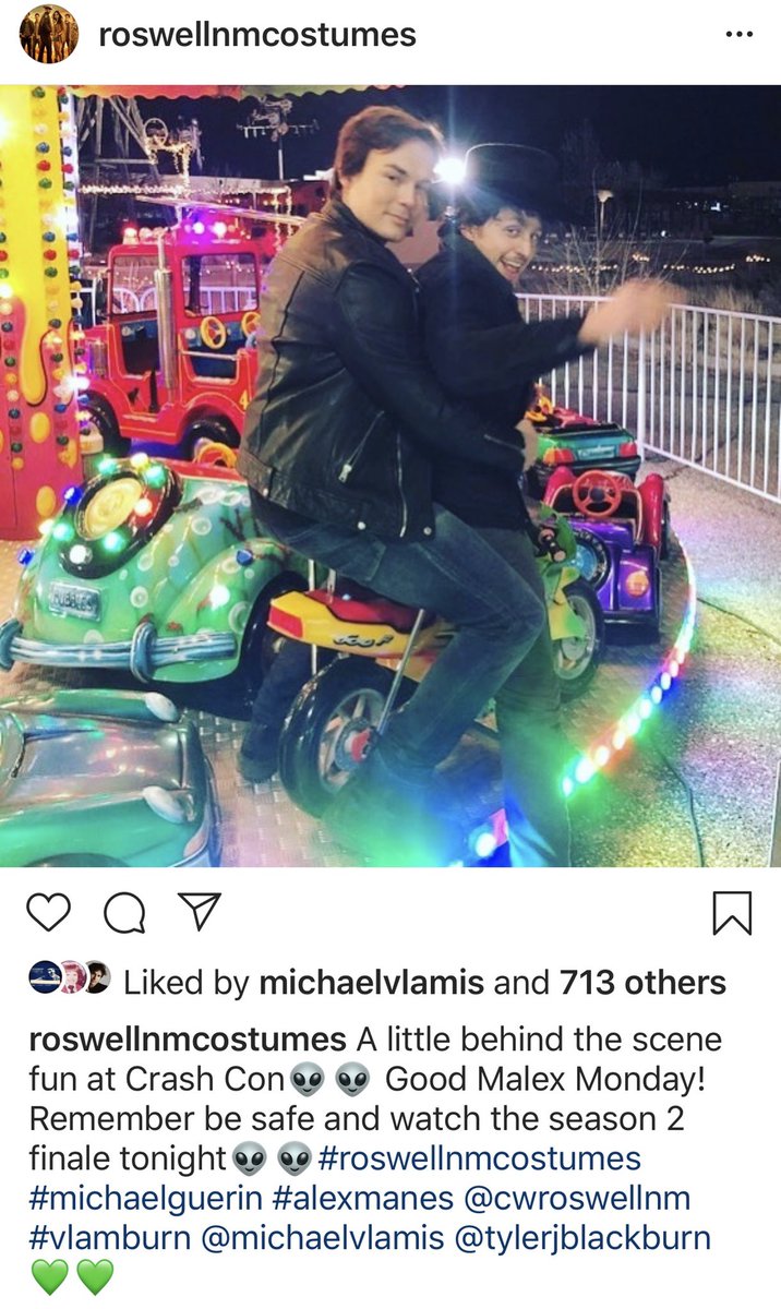CrashdownChattr's tweet photo. *whispers* they.

#malex #roswellnm #cosmic https://t.co/IVY3yAktIu
