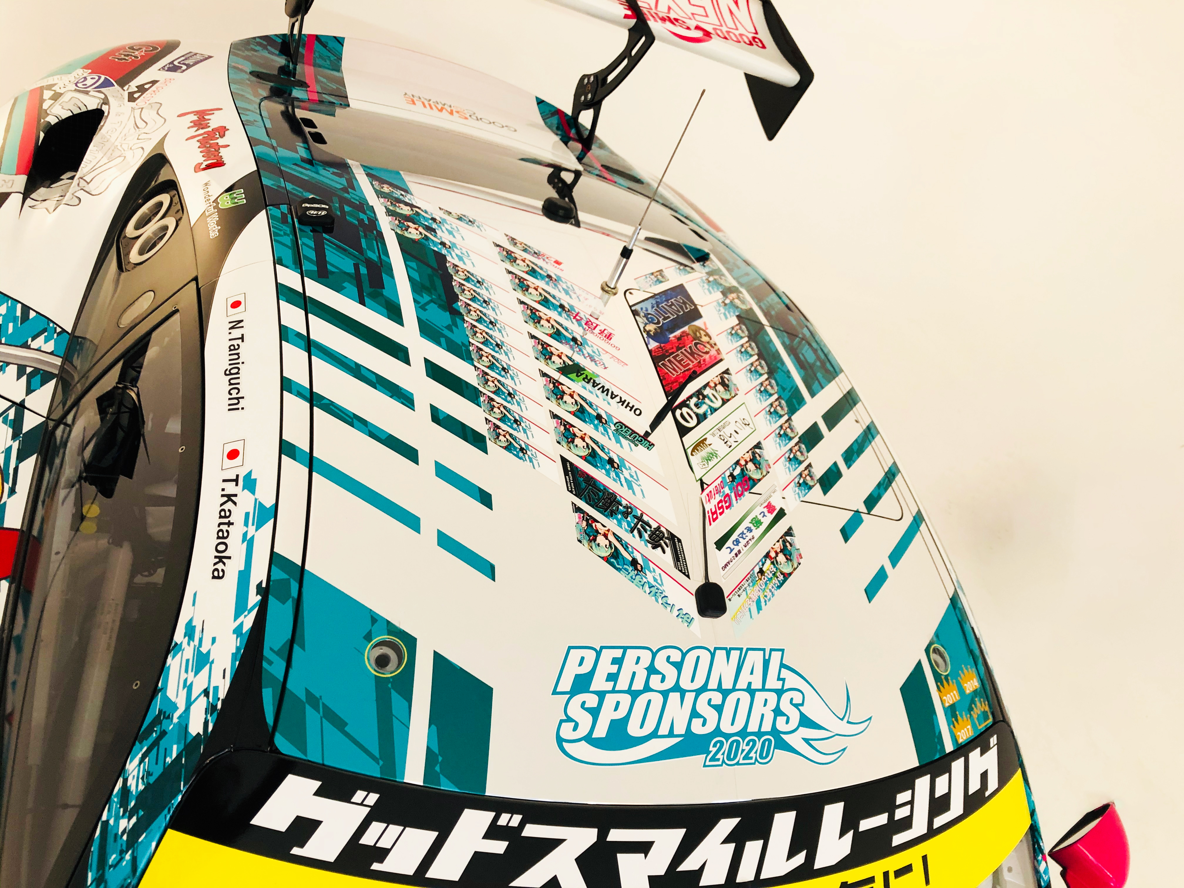 レーシングミク　2017 2018 ステッカー Yahoo!オークション - SUPER GT 2017 レーシングミク ステッカー